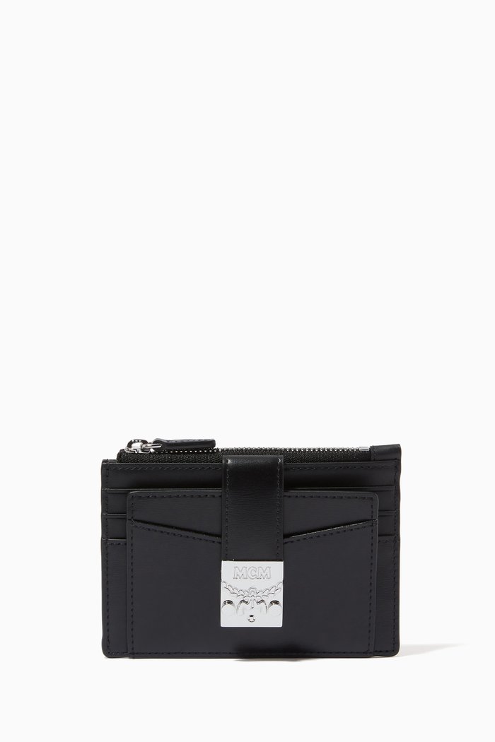 

Mini Patricia Card Case in Spanish Leather, Black
