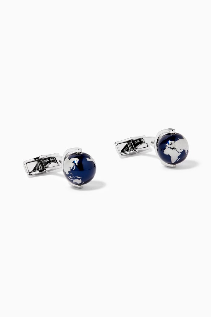 

Heritage Spirit Cufflinks in Stainless Steel, Silver