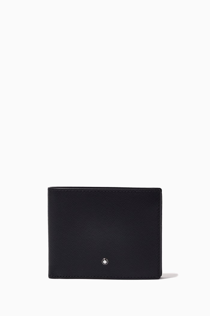 

Montblanc Sartorial Wallet 6cc in Saffiano Leather, Black