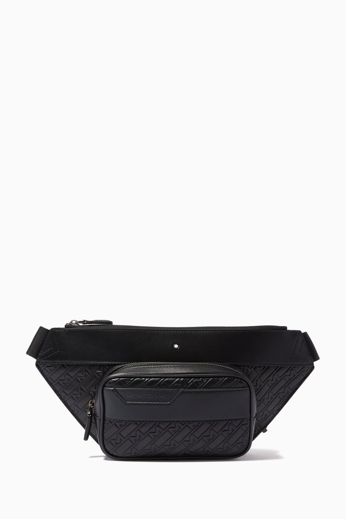 

Montblanc M_Gram 4810 Belt Bag in Leather, Black