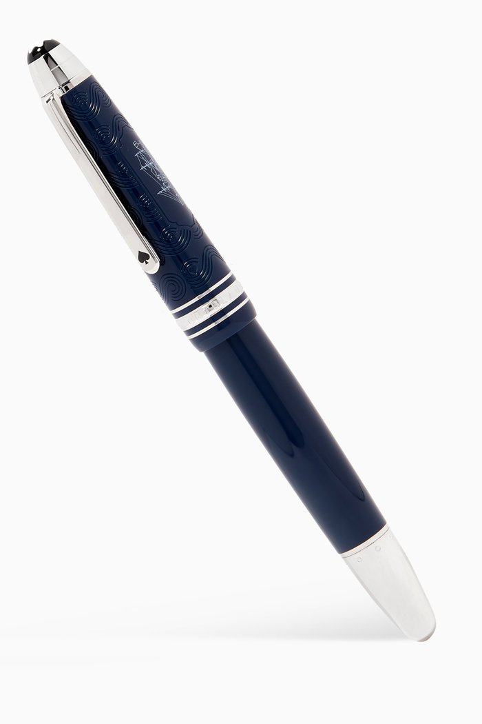 

Meisterstück Around the World in 80 Days LeGrand Fountain Pen - Medium Nib, Blue