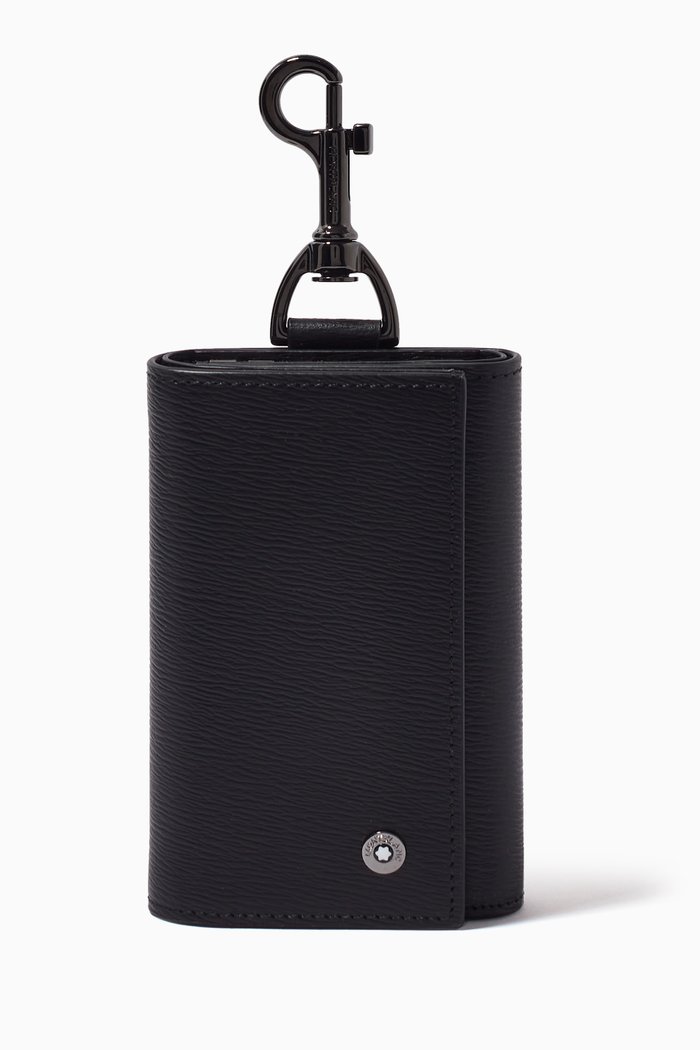 

4810 Westside Key Case in Leather, Black