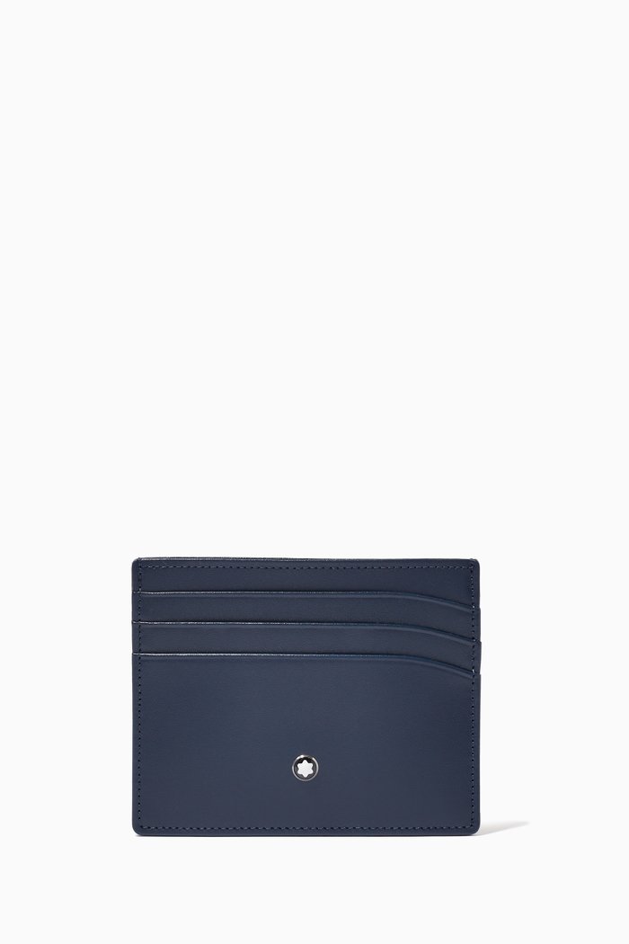 

Meisterstück Pocket 6cc in Leather, Blue
