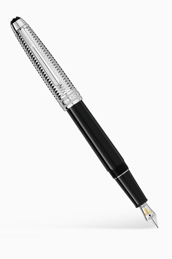 

Meisterstück Doué Geometry Classique Fountain Pen - Medium Nib, Black