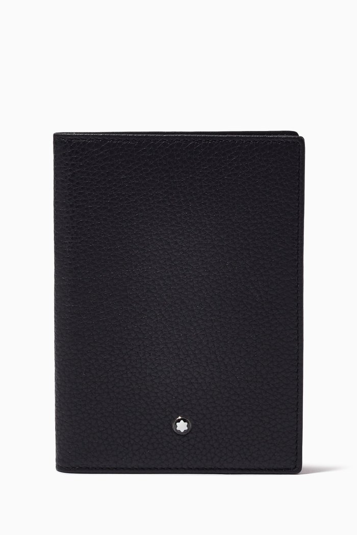 

Meisterstück Passport Holder in Soft Grain Leather, Black
