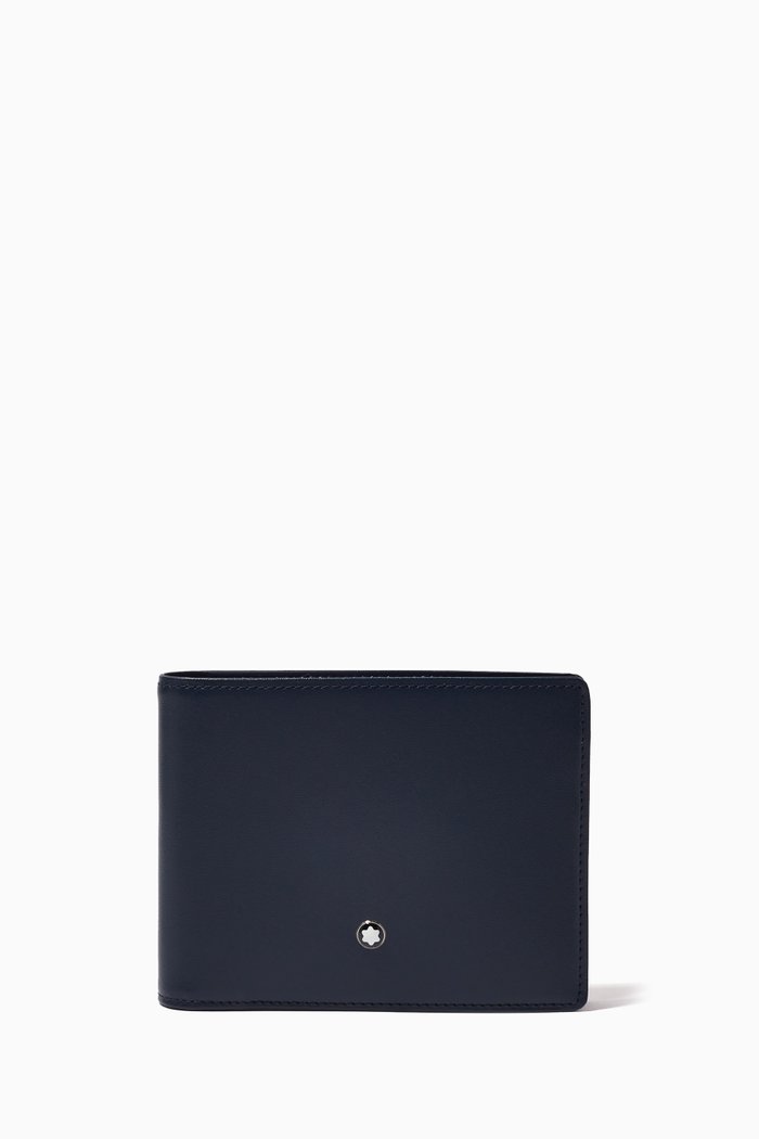 

Meisterstück Wallet 6cc in Leather, Blue