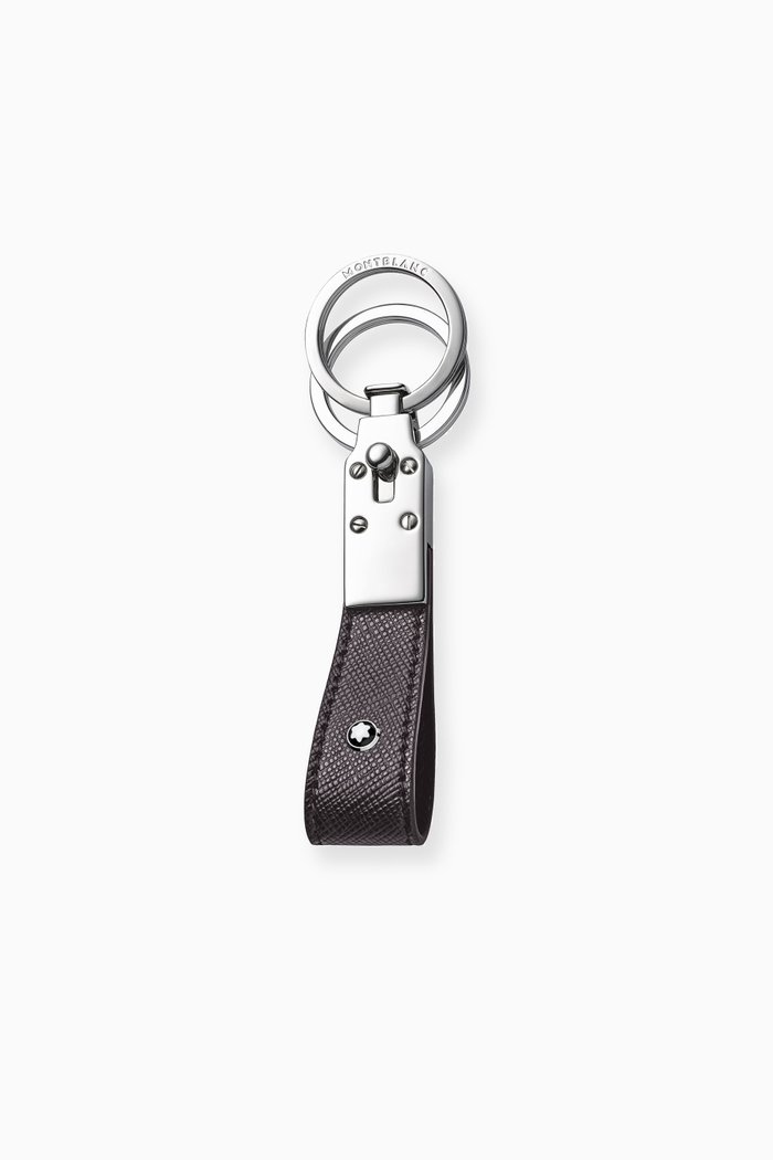 

Montblanc Sartorial Loop Key Fob in Saffiano Leather, Black