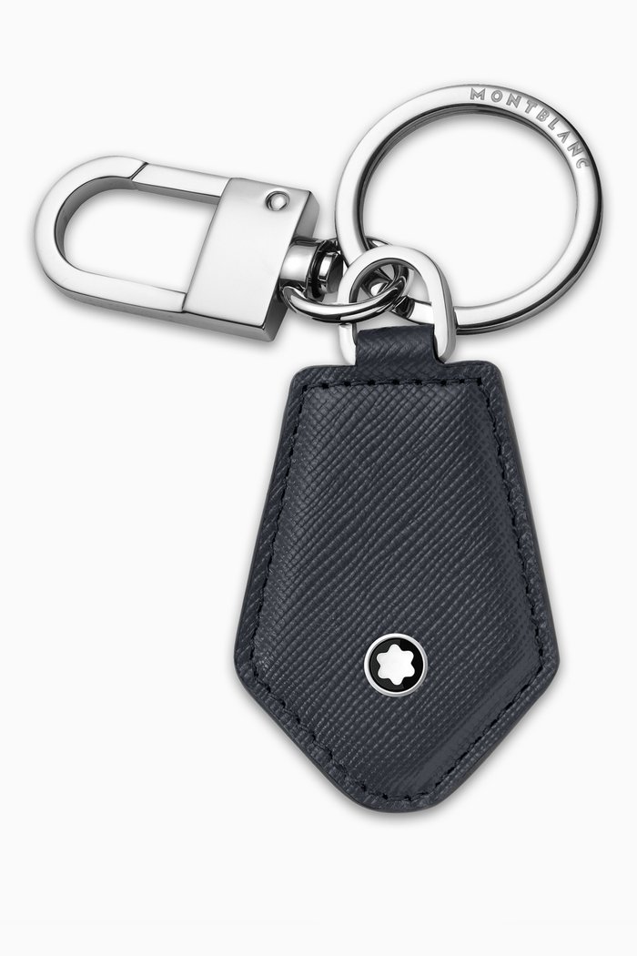 Montblanc Sartorial Key Fob in Saffiano Leather, Black