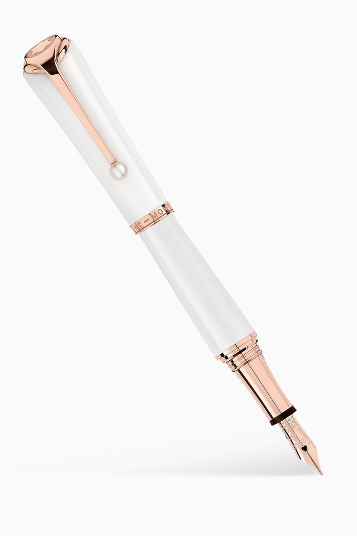 

Montblanc Muses Marilyn Monroe Special Edition Pearl Fountain Pen - Medium Nib, White