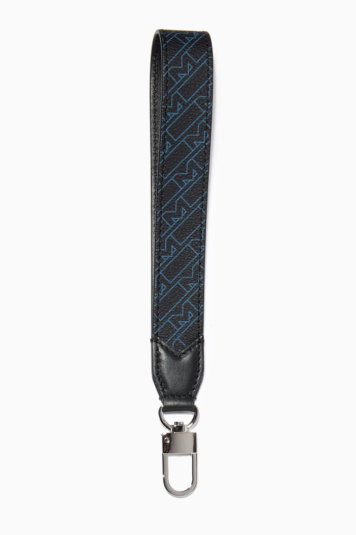 

Montblanc M_Gram 4810 Wrist Handle in Coated Canvas, Blue