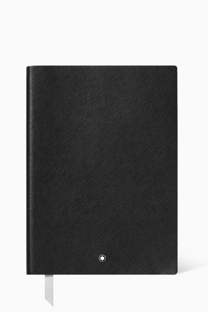 

Blank Notebook #146 in Leather, Black