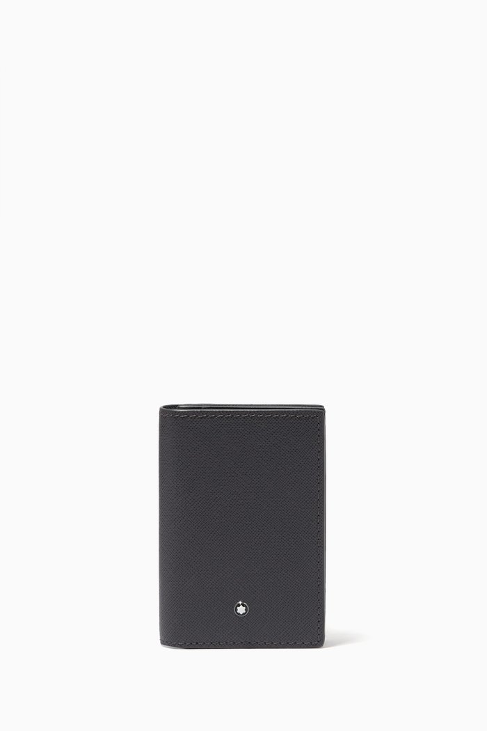 Montblanc Sartorial Business Card Holder in Saffiano Leather, Black