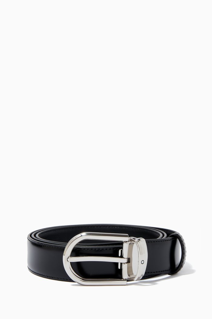 

Belt in Leather, 30mm, Black