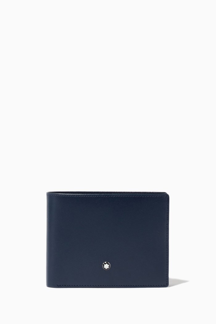 

Meisterstück Wallet 6cc in Leather, Blue