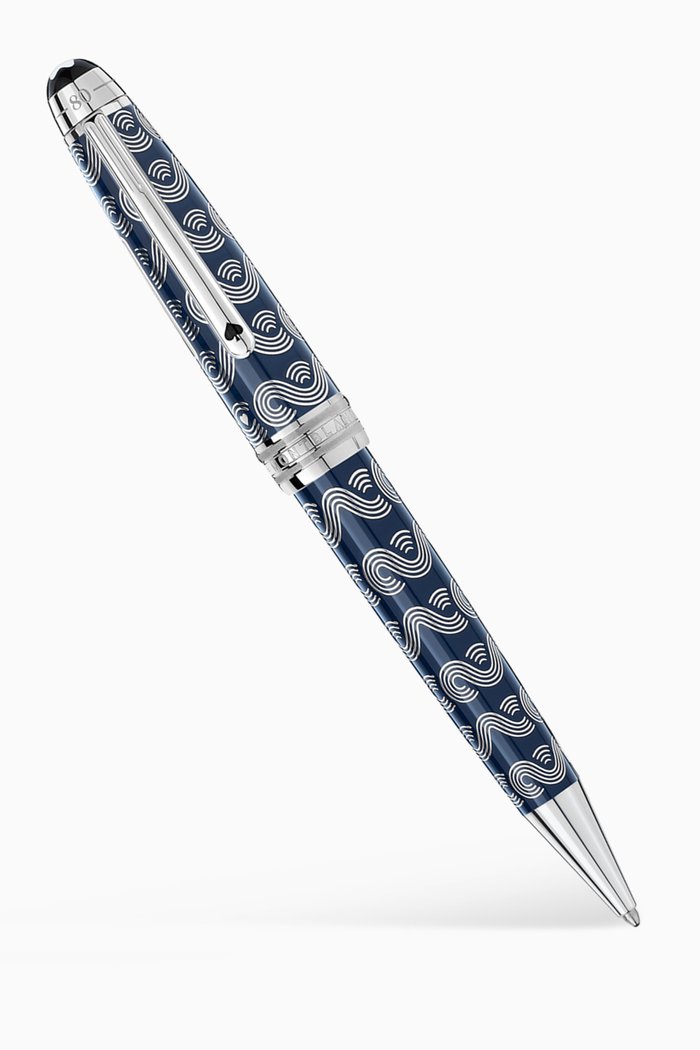 

Meisterstück Around the World in 80 Days Solitaire Midsize Ballpoint Pen, Blue