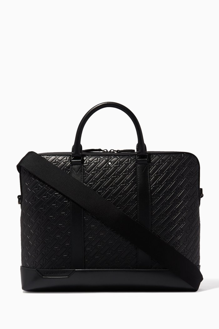 

Montblanc M_Gram 4810 Slim Document Case in Leather, Black
