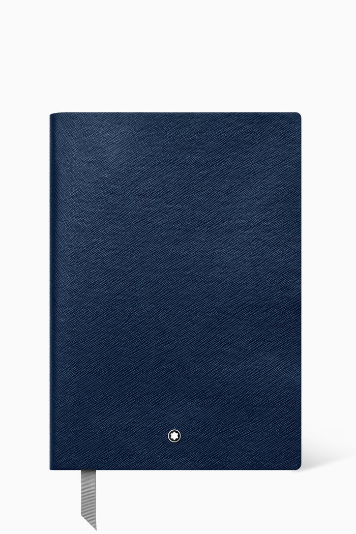 

Squared Notebook #146 in Saffiano Leather, Blue