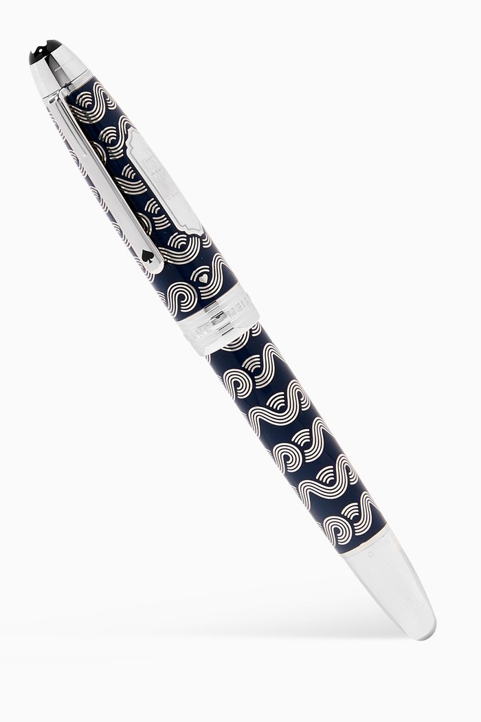 

Meisterstück Around the World in 80 Days Solitaire LeGrand Fountain Pen - Medium Nib, Blue