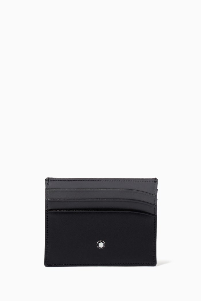 

Meisterstück Pocket Holder 6cc in Leather, Black