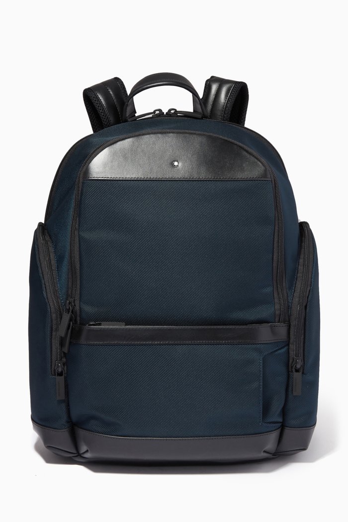 

My Montblanc Nightflight Medium Backpack in Nylon, Blue