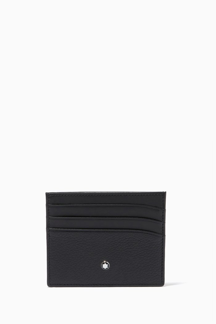 

Meisterstück Soft Grain Pocket Card Holder 6cc in Leather, Black