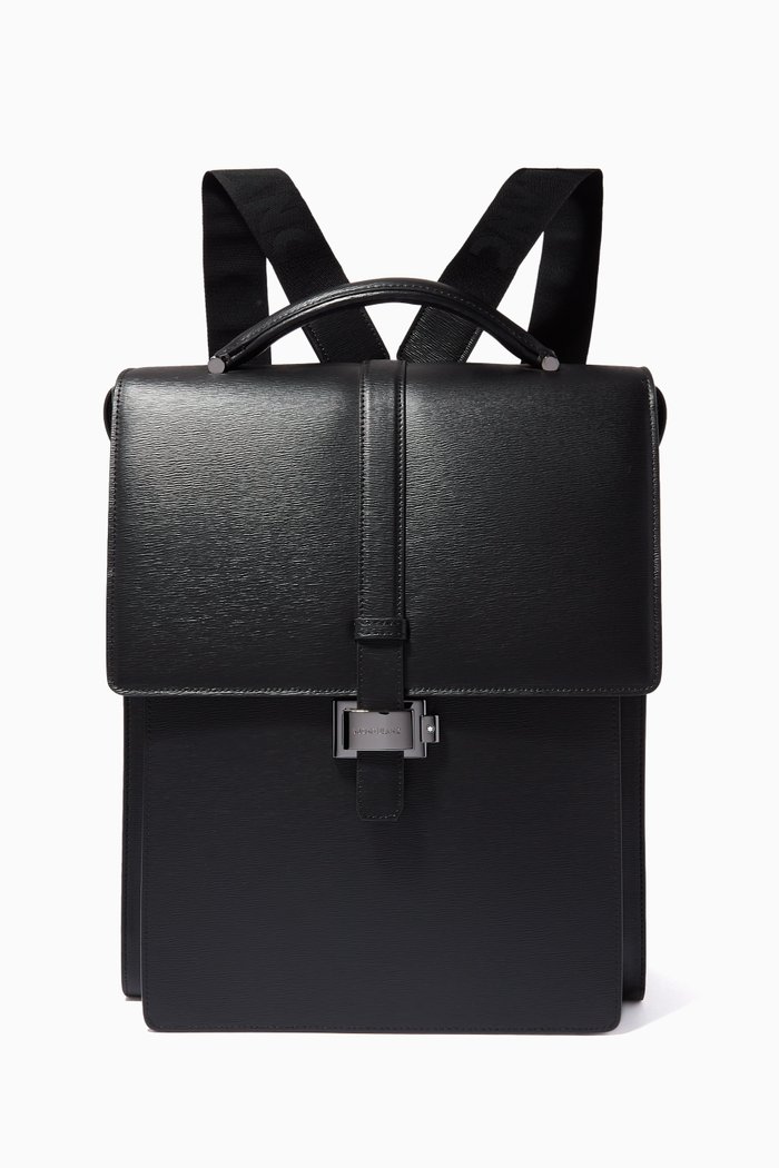 

4810 Westside Medium Backpack in Leather, Black