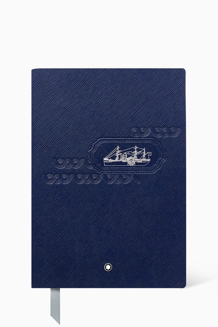 

Around the World in 80 Days Notebook #146 in Leather, Blue