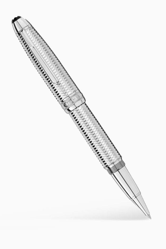

Meisterstück Geometry Solitaire LeGrand Rollerball Pen, Silver