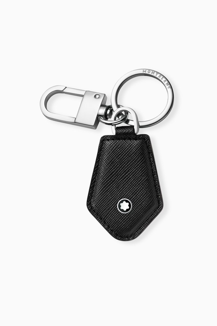 Montblanc Sartorial Key Fob in Saffiano Leather, Black