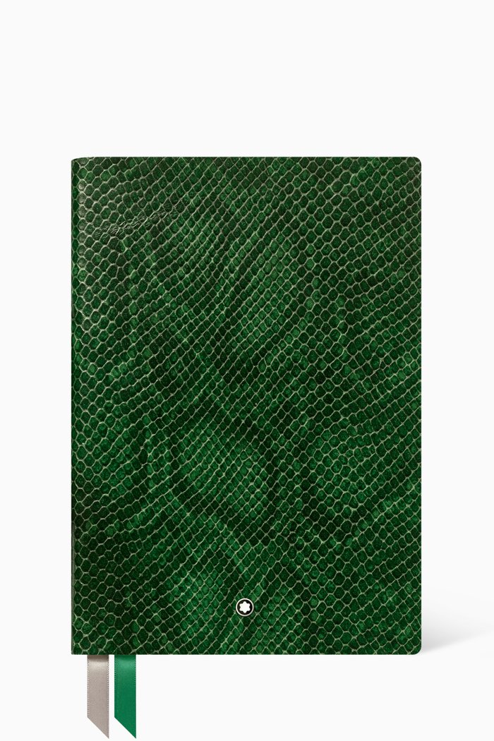 

Lined Notebook #146 in Python Print, Green