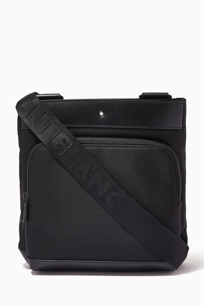 

My Montblanc Nightflight Crossbody Bag in Nylon, Black