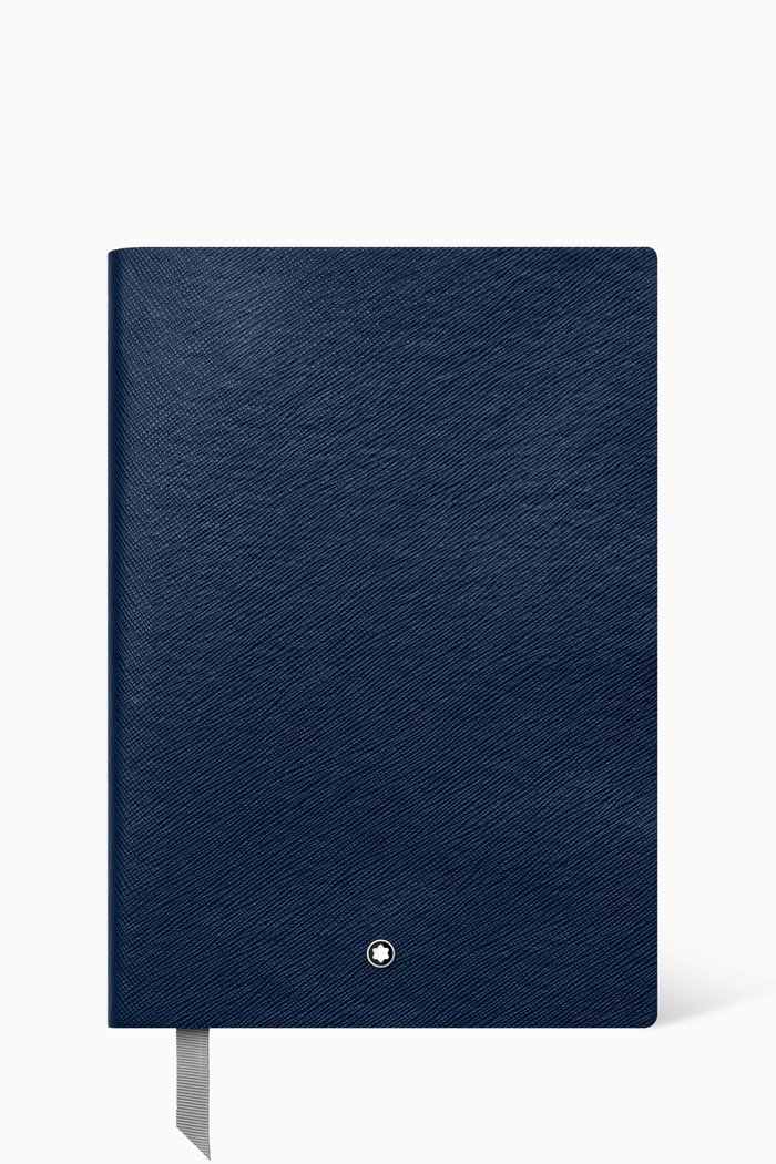 

Blank Notebook #146 in Leather, Blue