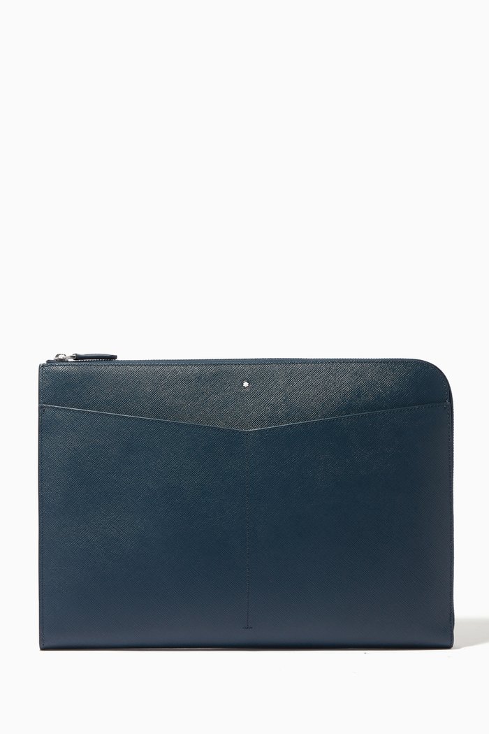 

Montblanc Sartorial Portfolio in Saffiano Leather, Blue