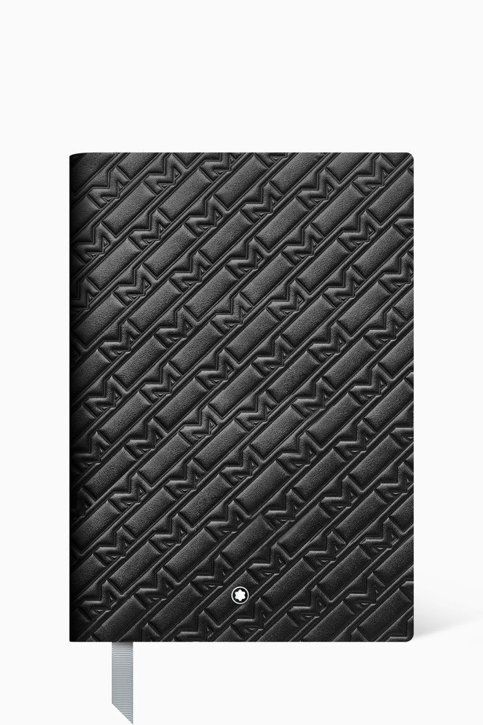 

Lined Notebook #146 in M_Gram Leather, Black