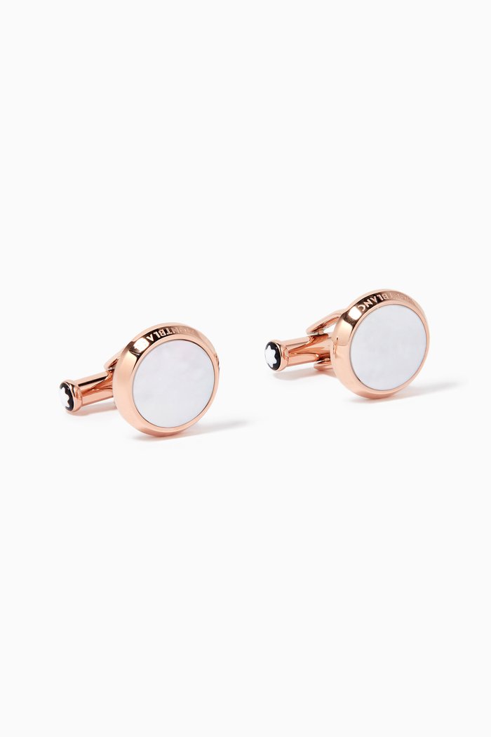 

Meisterstück Cufflinks in PVD Stainless Steel, Rose gold