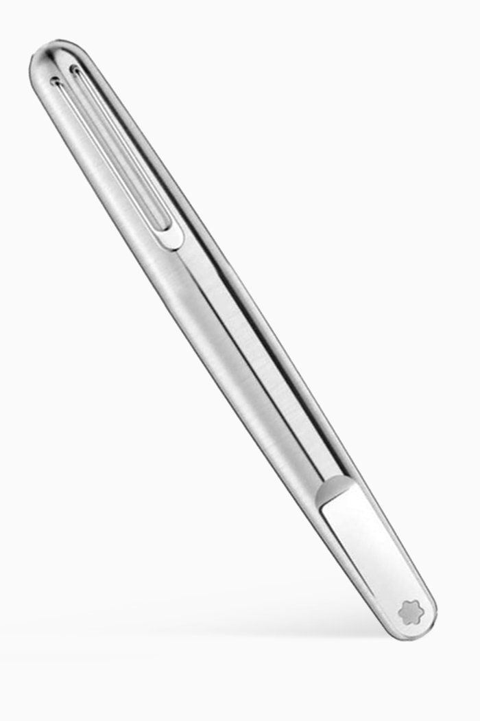 

(Montblanc M)RED Signature Fountain Pen - Medium Nib, Silver