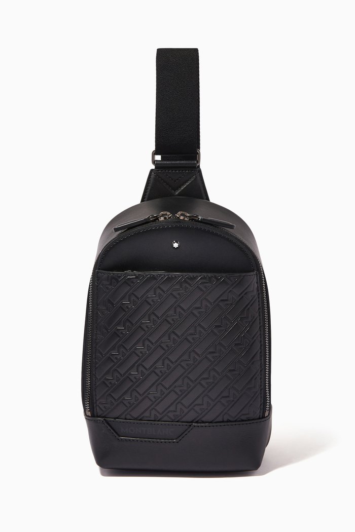 

Montblanc M_Gram 4810 Sling Backpack in Leather, Black