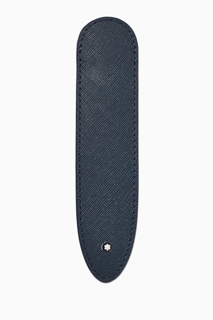 

Montblanc Sartorial 1 Pen Sleeve, Blue