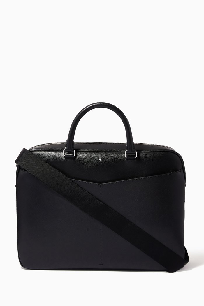 

Montblanc Sartorial Medium Document Case in Saffiano Leather, Black