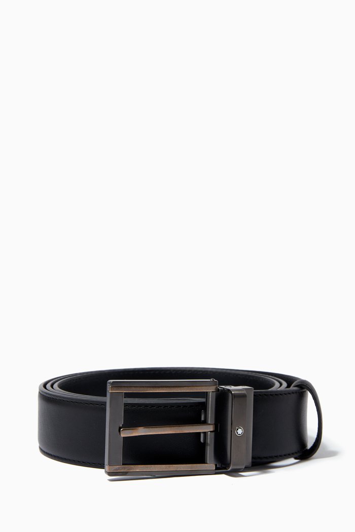 

Belt in Leather, 35mm, Black