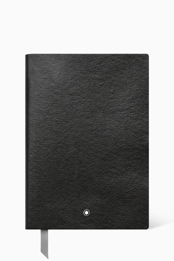 

Squared Notebook #146 in Saffiano Leather, Black