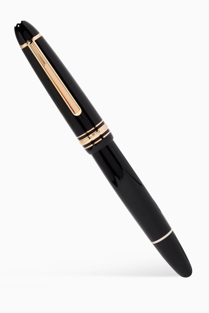 

Meisterstück Gold-Coated LeGrand Fountain Pen - Medium Nib, Black