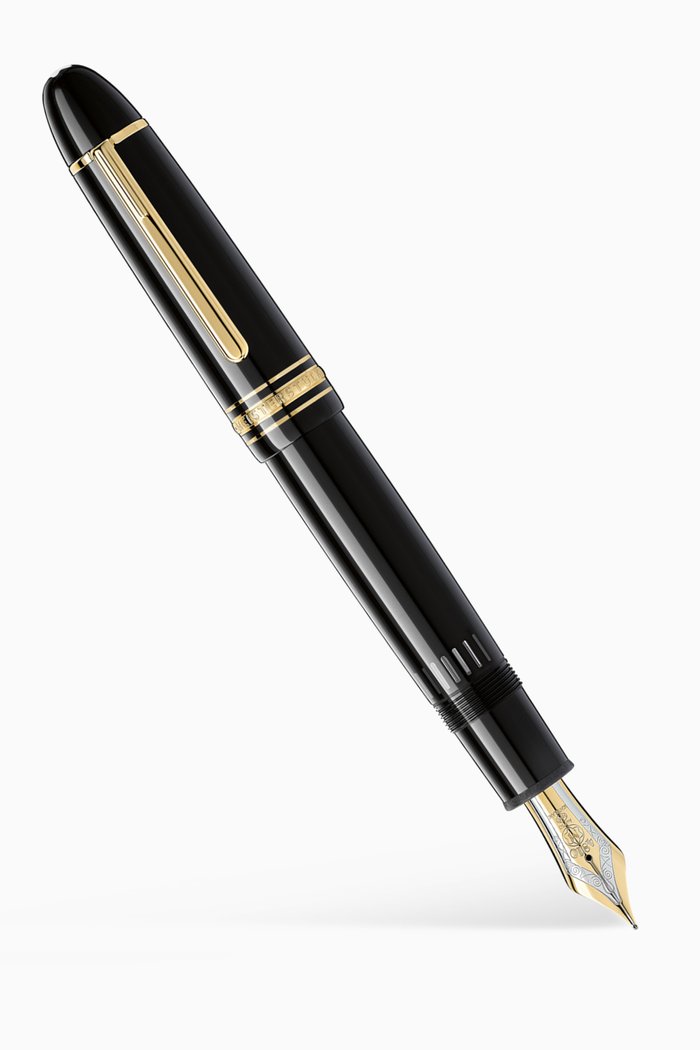 

Meisterstück Gold-Coated 149 Fountain Pen - Medium Nib, Black