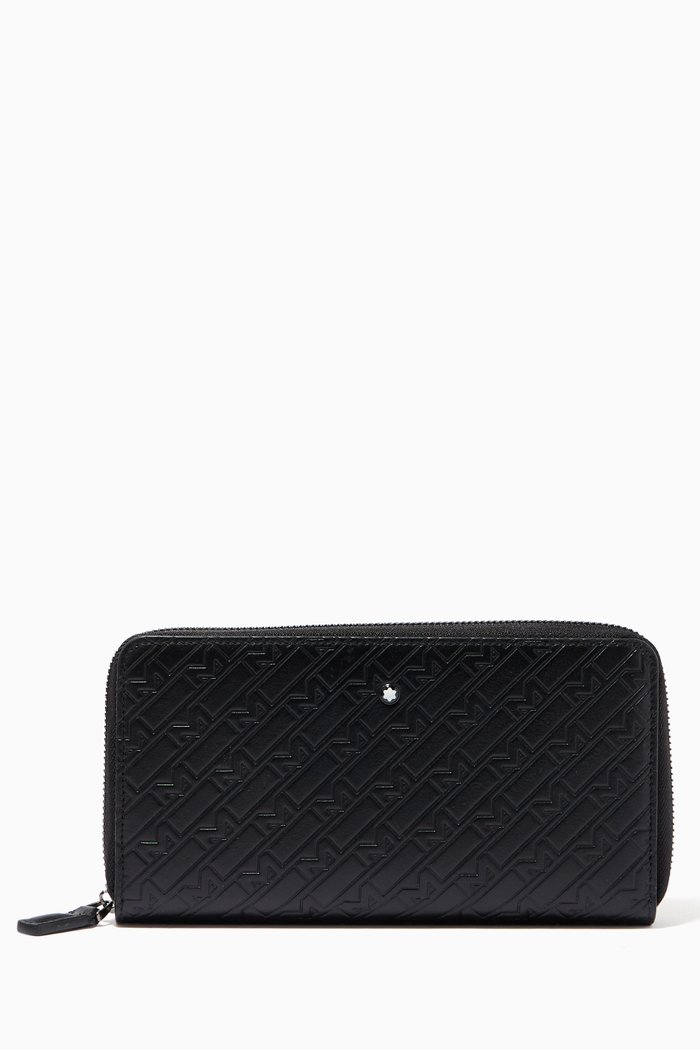 Montblanc M_Gram 4810 Wallet 12cc in Leather, Black