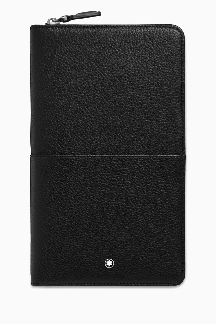 

Meisterstück Travel Wallet in Soft Grain Leather, Black