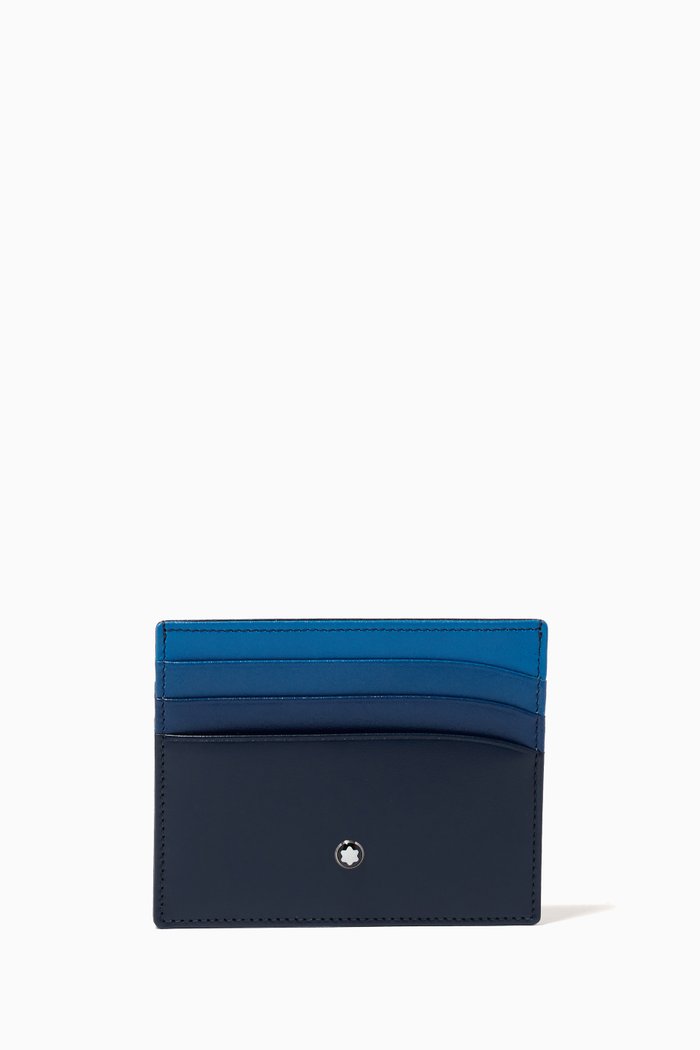 

Meisterstück Pocket Holder 6cc in Leather, Blue