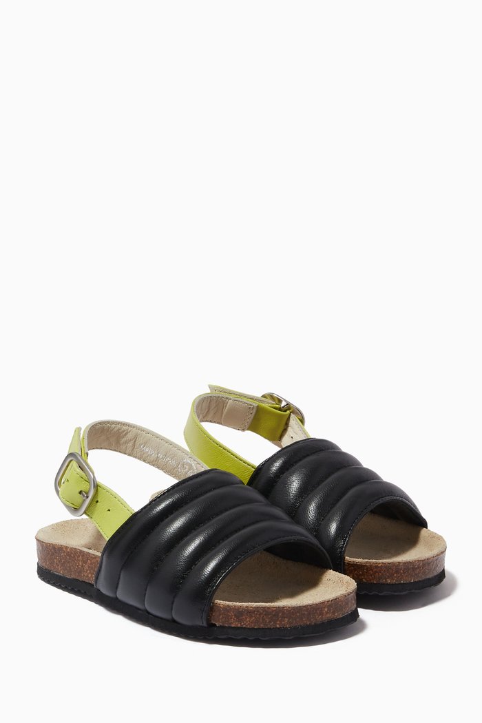 

Billie Sandals, Black