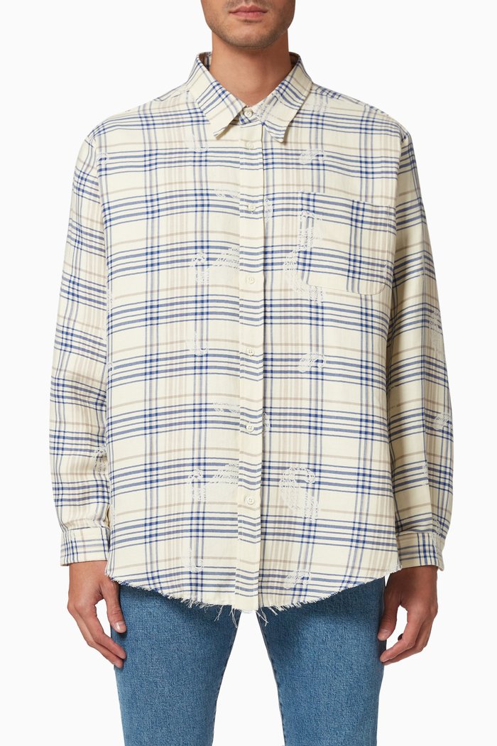 

Paisley Shirt in Cotton Blend, Multicolour