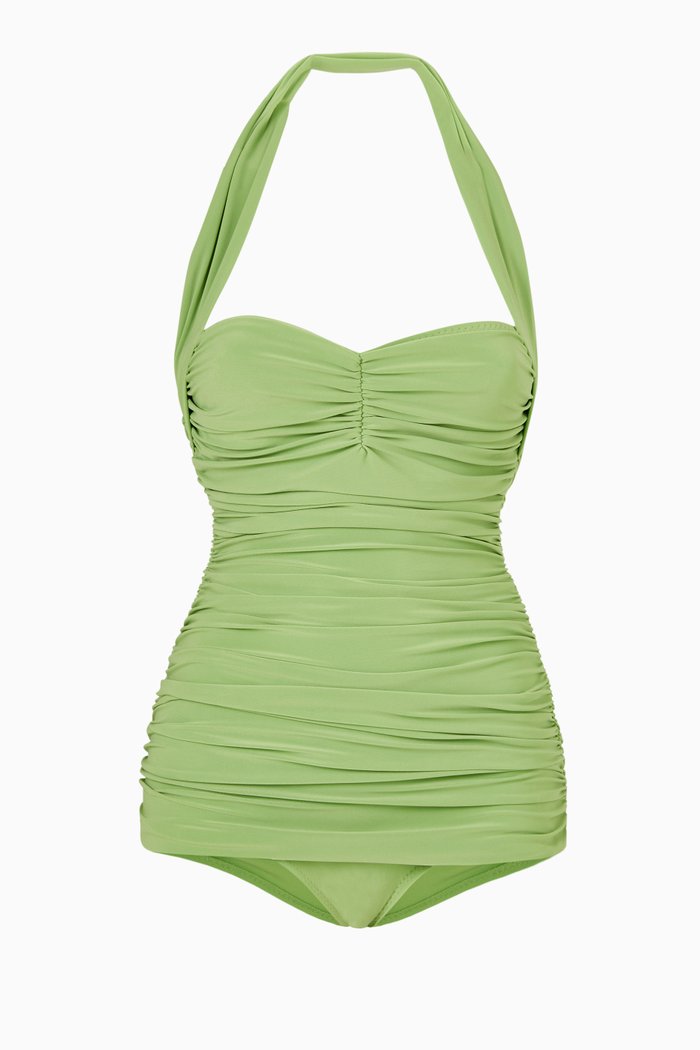 

Bill Mio Swimsuit in Poly Lycra, Green