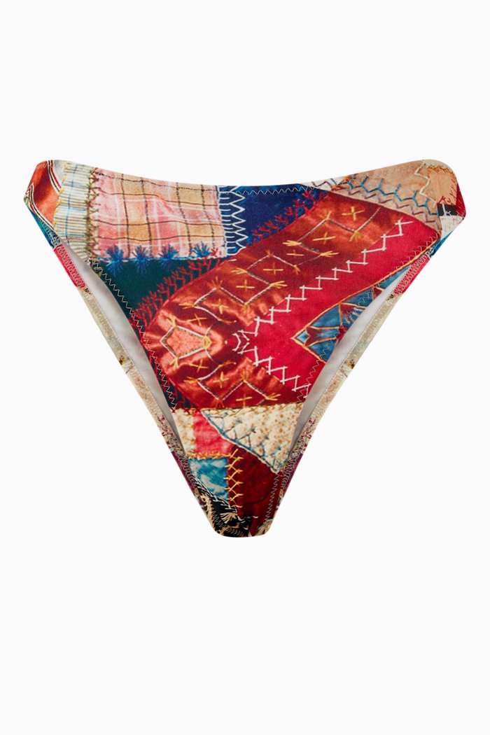 

Luca Bikini Bottom in Poly Lycra, Multicolour